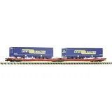 Fleischmann 6660050 N Doppeltaschen-Gelenkwagen T3000e der DB AG
