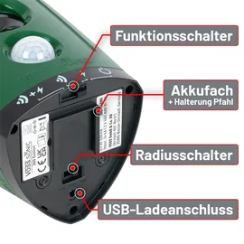 VOSS.Sonic 360 fusion - 360° Ultraschall Tiervertreiber