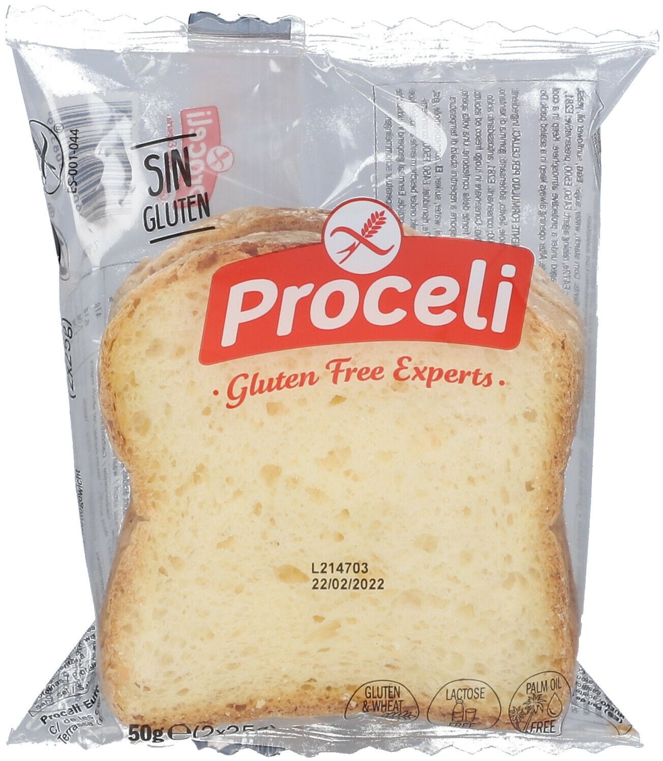 Proceli CLASSIC Gluten Free 2x50 g Aliment