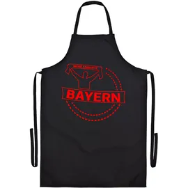 multifanshop Grillschürze - Bayern - Meine Fankurve - Druck rot - Schürze