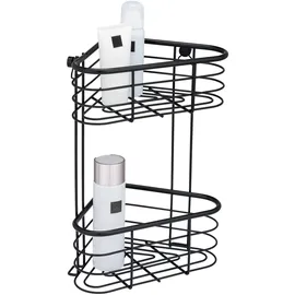 Wenko Eckregal Trestina 2 Etagen schwarz