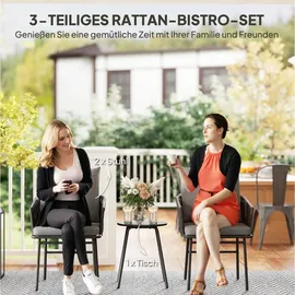 Okwish Bistroset 3-tlg. Grau