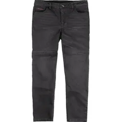 Icon Uparmor Covec Motorrad Jeans, schwarz, Größe 36 für Männer