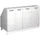Vicco Dachschrägenschrank-Set 140 x 83,8 x 60 cm Weiß