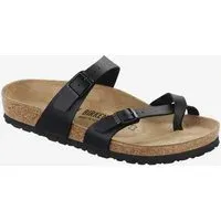 Birkenstock Mayari Briko Flor Sandalen Schmale Weite schwarz - 38