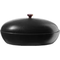 Asa Selection ASA Brottopf schwarz 32x18x16,5cm