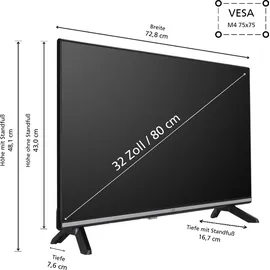 JVC LT-32VH7555 32" LED HD-Ready Smart TV