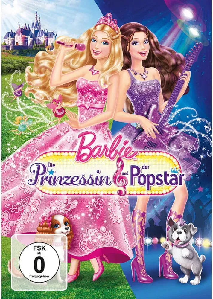 DVD Barbie - Die Prinzessin und der Popstar Kinderfilm 2012: Regie Zeke Norton