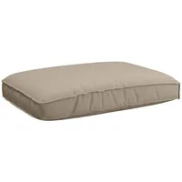 VidaXL Palettenkissen für Sitz Taupe 120x80x12 cm Oxford-Stoff