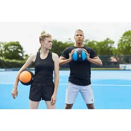 Gorilla Sports Medizinball aus Gummi, 1 - 10 kg Gewichte, mit griffiger Oberfläche, Grün - Slam Ball, Gewichtsball, Trainingsball,
