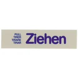 Contacto Wortschild ZIEHEN
