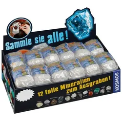 Kosmos Mineralien und Fossilien zum Ausgraben | Spielsachen für Kinder | Keine Farbangabe