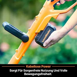 LAWNMASTER Akku-Rasentrimmer 24V 2,0 Ah inkl. 1 x 2,0 Ah und Ladegerät
