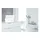 H. G. Hahn Spannbettlaken Jersey-Baumwolle-Elasthan 150 x 200 cm weiß