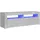 vidaXL TV-Schrank mit LED-Beleuchtung 120x35x40 cm Grau Holz