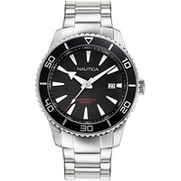 NAUTICA Herrenuhr NAUTICA PACIFIC BEACH NAPPBF909 Edelstahl Schwarz Sub