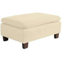 58 aufm Kessel Polsterhocker Kaylil Flachgewebe 0 x 0 x 0 cm Beige