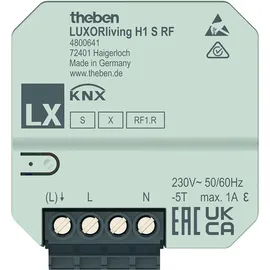 Theben LUXORliving H1 S RF Zubehör Heizen