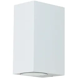 Licht-Erlebnisse Moderne Außenlampe AALBORG Up & Down Aluminium