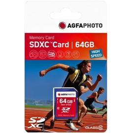 AgfaPhoto SDXC High Speed 64GB Class 10