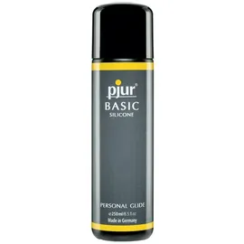 pjur BASIC Silicone - Silikon-Gleitgel ideal für Einsteiger - kondomgeeignet und nicht klebend - für Männer & Frauen (250ml)