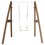 Axi Einzelschaukel 181 x 207 x 160 cm braun / weiß