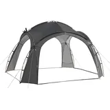 Harms Import Pavillon Ticino 3,5 x 3,5 m Grau