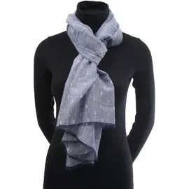 COLLEZIONE ALESSANDRO Schal " Pauahi " in blau | Gr.: onesize