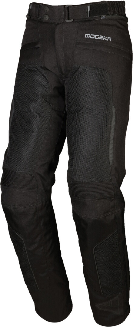Modeka Yannik Air Motorrad Textilhose, schwarz, Größe XL