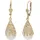 VIVANCE Ohrhänger VIVANCE Gelbgold 375 2x Süßwasseperle