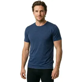 Löffler T-Shirt Merino-Tencel blau 50