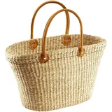 Kobolo Korbtasche beige