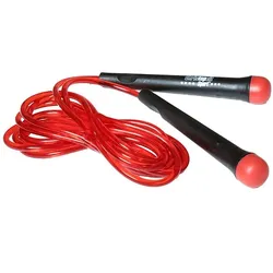 Springseil CHRISTOPEIT SPORT "Springseil Speed", rot, Springseile, 276cm, Polyethylen, L:276cm