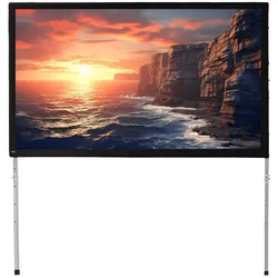 celexon Faltrahmen Leinwand Mobil Expert 203 x 114cm, Frontprojektion