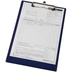 Eichner PVC-Klemmbretter blau, 232 x 338 mm 5 St.