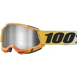 100% Accuri 2 Extra MTB Moto Brille Razza Gläser silber verspiegelt