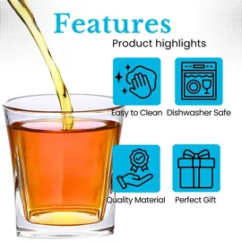 Intirilife Whiskyglas 0,26 l 4-tlg.