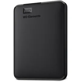 Western Digital Elements Portable 5 TB USB 3.0 WDBU6Y0050BBK-WESN