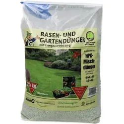 Garten- und Rasendünger NPK Universaldünger 10-8-16, 25 kg