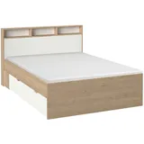 Andas Tvilum Bett 140x200cm Ikast Holzoptik Braun Eiche