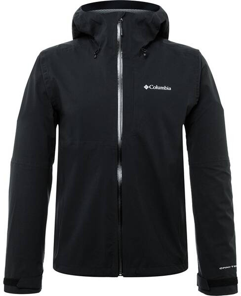 COLUMBIA-Herren-Jacke-Omni-TechTM Ampli-DryTM Shell, Black, L