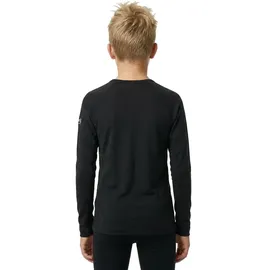 super.natural Arctic230 Langarm-T-Shirt Schwarz 140