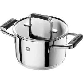 Zwilling Poletto Topf-Set 5-tlg. Kochtopf + Glasdeckel