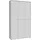 Forte Alice Springs Garderobenschrank 109 x 35 x 192 cm Grau