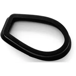 Silikondichtung für individuelle Schwimmbrille XL (Schwarz / 1 Stück)