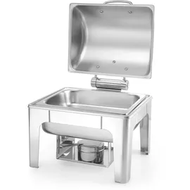 HENDI Chafing Dish, GN 1/2, Spiegelglanz, 4L, 365x345x(H)345mm,