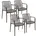 4 4 x 4 x 4 Silber
