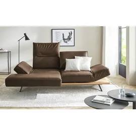 KOINOR Eckcouch Leder 2-Sitzer Beige