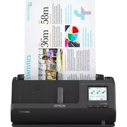 Epson WorkForce ES-C380W Dokumentenscanner WLAN Duplex ADF Beidseitiges Scannen | Bis zu 30 Seiten/Min. | Automatischer 20-Blatt-Einzug | USB 2.0