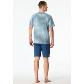 SCHIESSER Shorty Casual Nightwear Blau 56 (XXL)